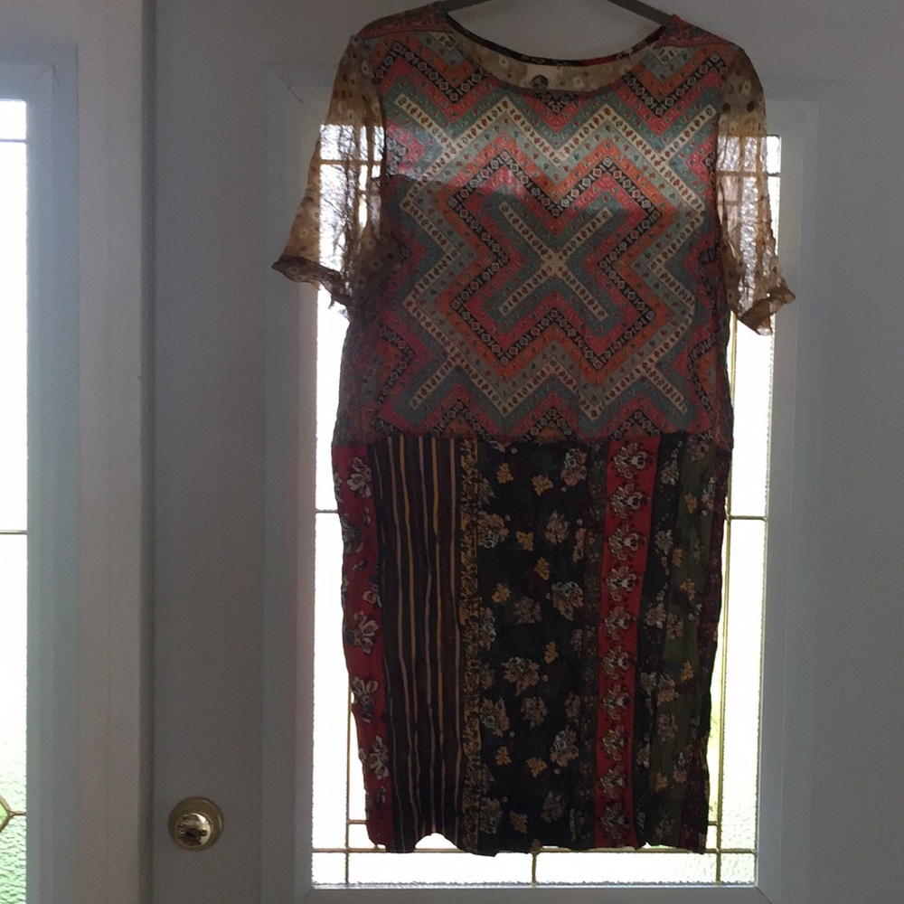 Anthropologie Tiny Brand Boho Tunic Dress